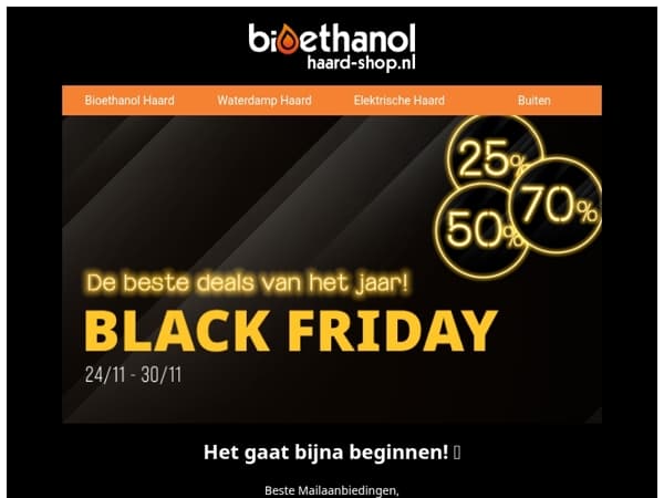 Klaar voor Black Friday? 🔥🖤