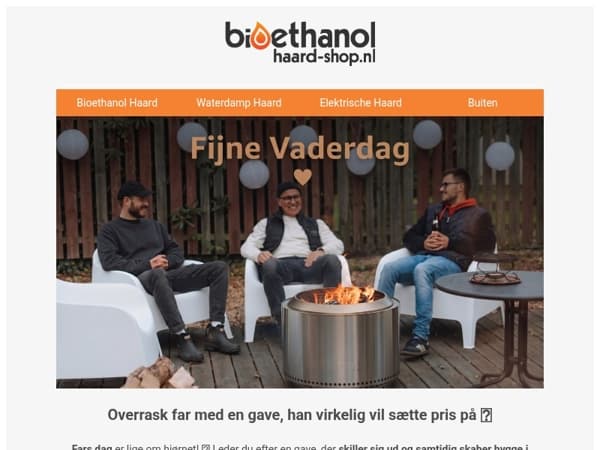Heeft u uw Vaderdagcadeau al geregeld? 🔥