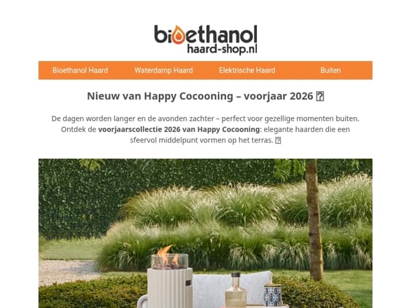 10% korting op de nieuwe voorjaarscollectie van Happy Cocooning!