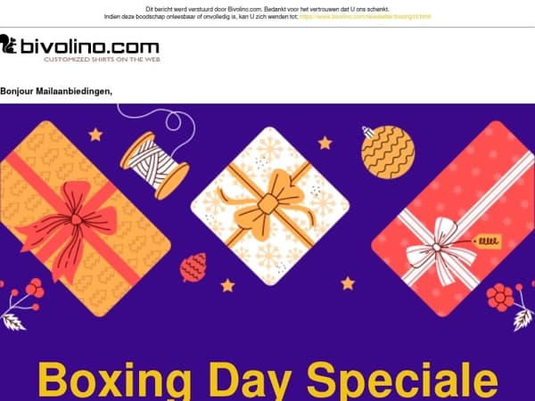Boxing Day Special: 25% Korting!