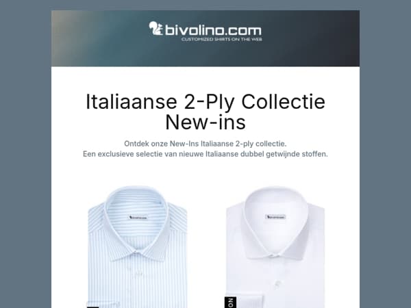 Italiaanse 2-Ply Collectie New-ins