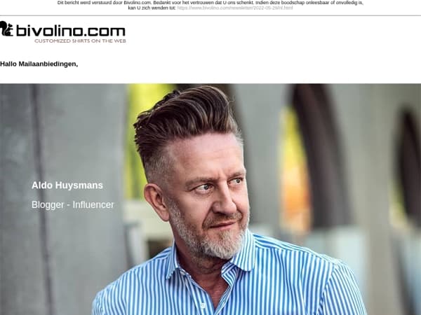 Zakelijk - dubbel getwijnde overhemden