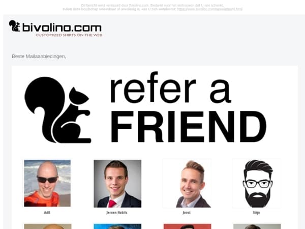 Refer-a-Friend - Brand Ambassador-programma