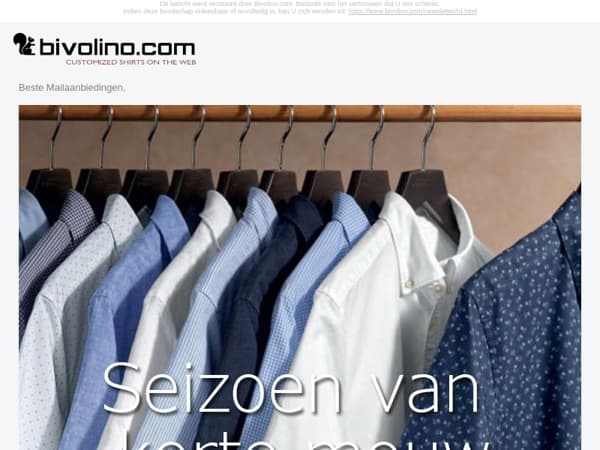 Seizoen van korte mouw