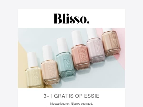 3+1 GRATIS op Essie