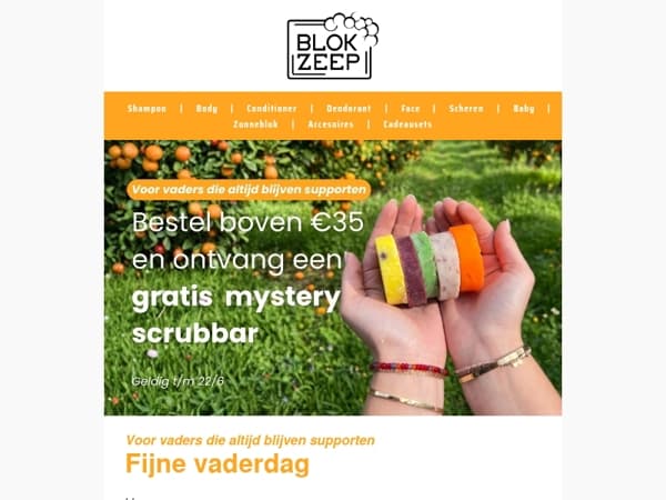 Fijne vaderdag 💙 Vier vandaag met een leuk extraatje van ons