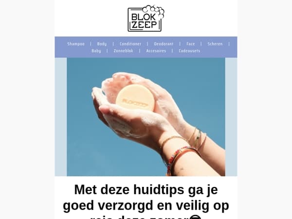 Zomer ready in 2 stappen: compacte bars + huidtips