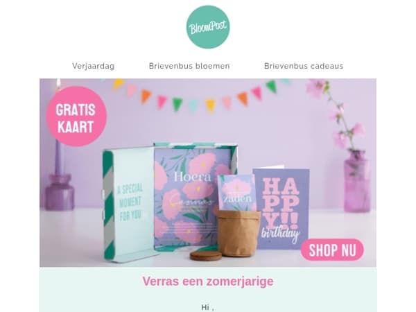 Claim jouw gratis kaart
