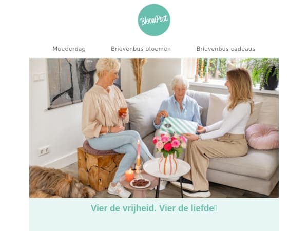 Vandaag vieren we vrijheid 🎉