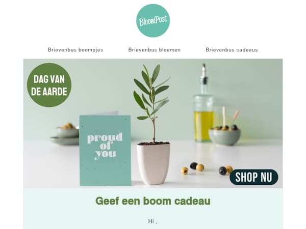 Geef een boom cadeau