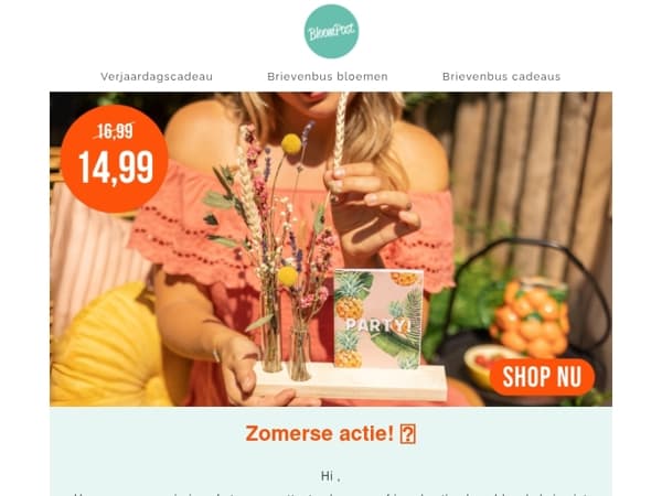 Zomerse actie! 🌞