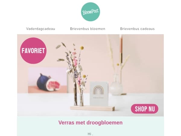 Verras met droog- & zijden bloemen 🌸