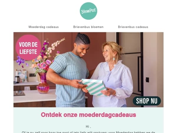 Ontdek onze moederdagcadeaus