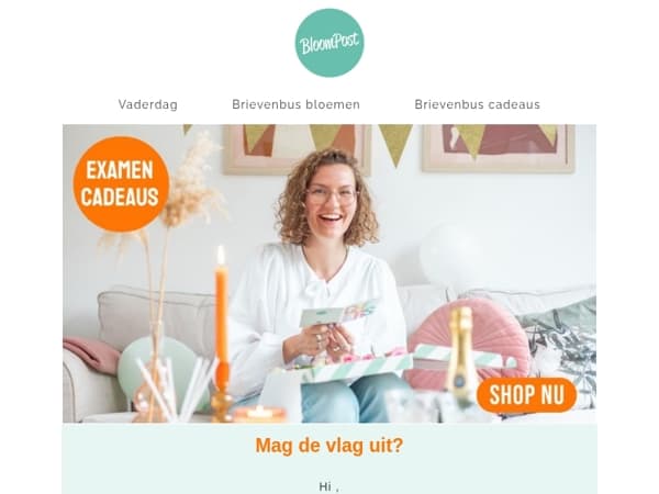 🎓 3x examencadeaus door de brievenbus