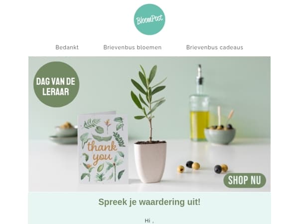 Zondag = Dag van de Leraar