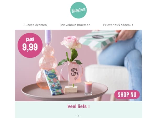 Verras met roze rozen: nu afgeprijsd 💕