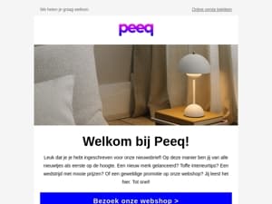 Welkom bij Peeq!
