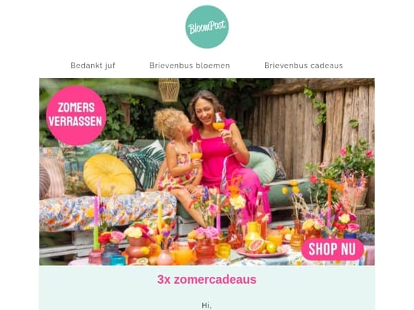 3x zomers verrassen 😎