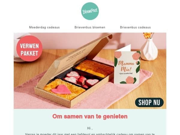 Pre-order jouw Moederdagpakket