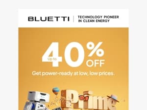 📢 Prime Day Starts Now!🎉