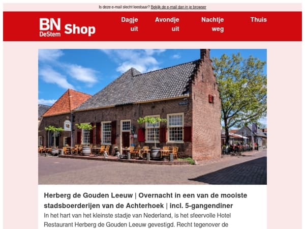 Verblijf in het kleinste stadje van Nederland