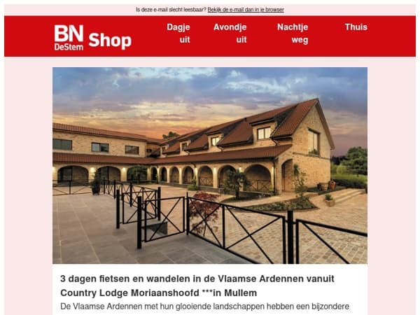 Beleef een heerlijke fietsvakantie in de Vlaamse Ardennen