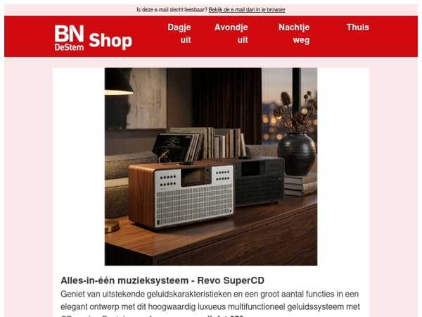 Geniet van uitstekend geluid met een multifunctioneel geluidssysteem