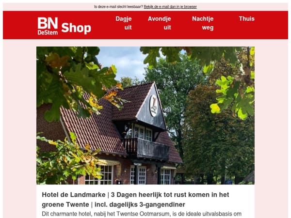 Kom tot rust in het groene Twente