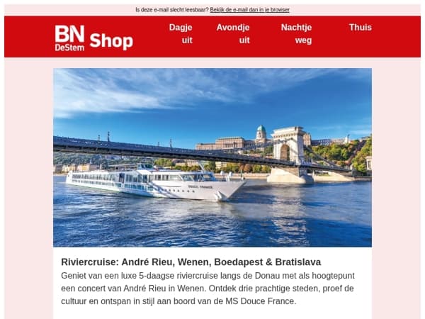 Luxe riviercruise langs de Donau