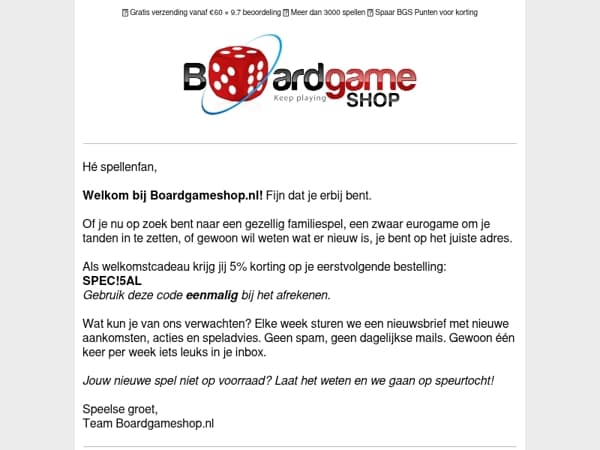 Welkom! Je kortingscode staat klaar