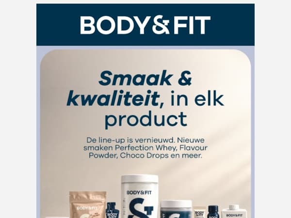 Speciale recepten met onze nieuwe line-up