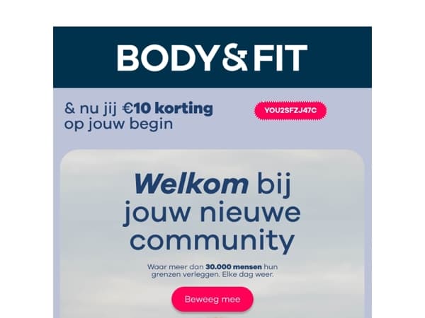 Hoi daar, welkom bij Body&Fit