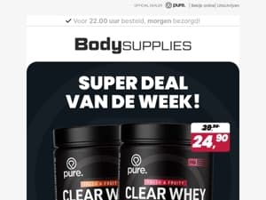 𝗦𝗰𝗼𝗼𝗿 deze week 𝘀𝘂𝗽𝗲𝗿𝗱𝗲𝗮𝗹𝘀! 🔥