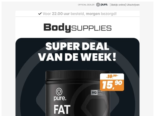 𝗗𝗲𝗮𝗹𝘀 die je echt niet mag 𝗺𝗶𝘀𝘀𝗲𝗻!