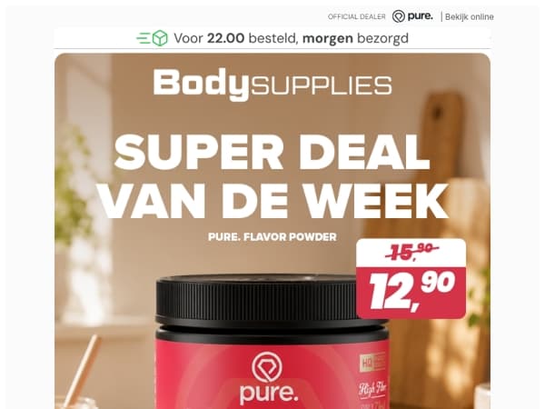 Een nieuwe week vol voordeel begint hier!