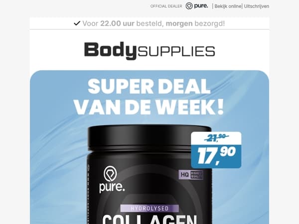 Deze deals 𝗱𝗲𝗮𝗹𝘀 kun je niet laten liggen!