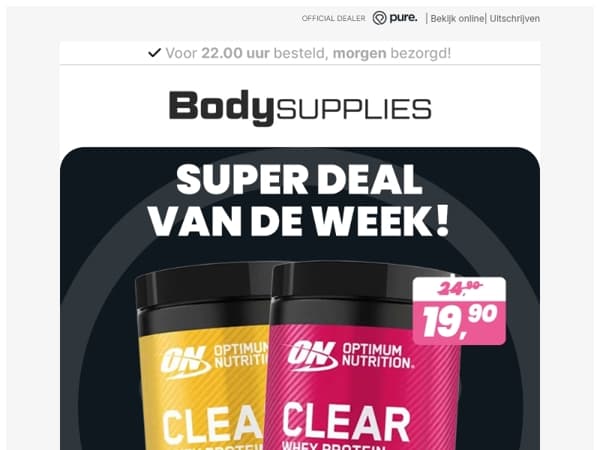 Nieuwe week, nieuwe 𝗱𝗲𝗮𝗹𝘀!