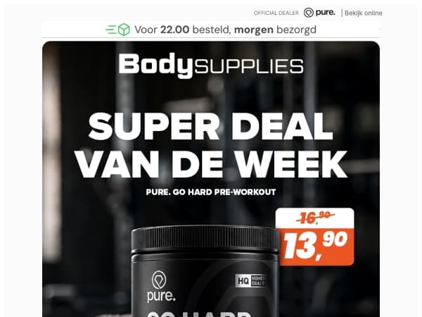 𝗗𝗲𝗮𝗹𝘀 die je niet wil missen!