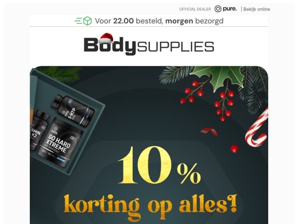 𝗛𝗮𝗮𝗹 𝗮𝗹 𝗷𝗲 𝗰𝗮𝗱𝗲𝗮𝘂'𝘀 𝗶𝗻 𝗵𝘂𝗶𝘀 𝗺𝗲𝘁 𝟭𝟬% 𝗸𝗼𝗿𝘁𝗶𝗻𝗴! 🎅🏼