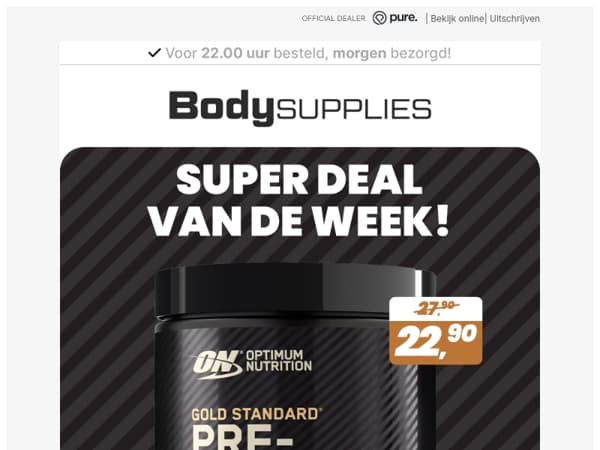 Onze 𝘄𝗲𝗲𝗸𝗱𝗲𝗮𝗹𝘀 staan weer klaar! 🤩