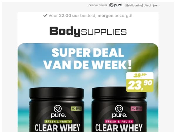 Nieuwe week, nieuwe 𝘄𝗲𝗲𝗸𝗱𝗲𝗮𝗹𝘀!