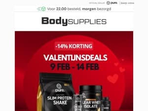 ❤️ -14% Korting op Pure. Bestsellers