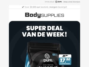 Welke 𝗱𝗲𝗮𝗹 𝘀𝗰𝗼𝗼𝗿 𝗷𝗶𝗷 deze week? 🤩