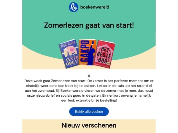 Zomerlezen gaat van start! Ontdek nieuwe boeken en acties ☀️