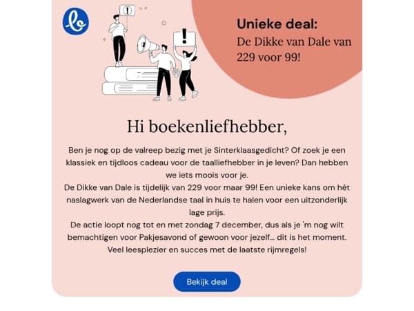 Unieke deal: De Dikke van Dale van 229 voor 99! 🎁