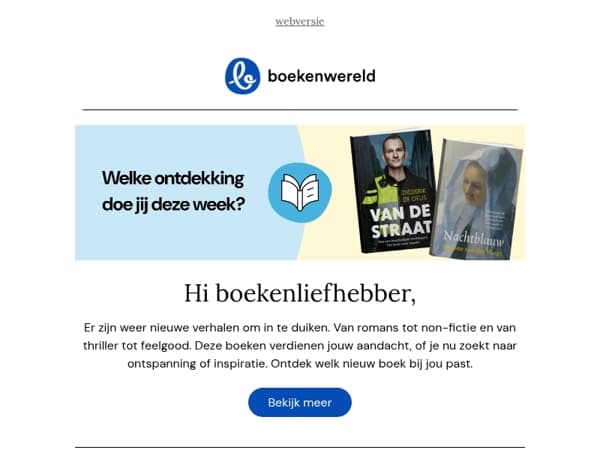 Welke ontdekking doe jij deze week?