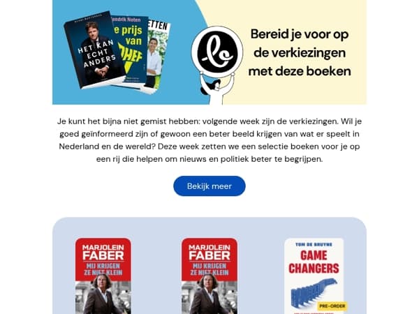 Bereid je voor op de verkiezingen met deze boeken