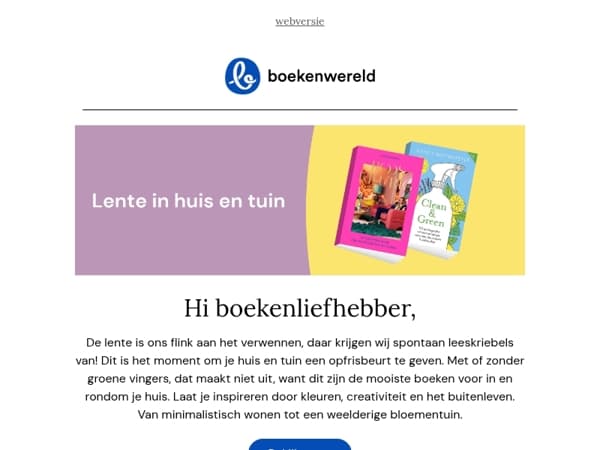 Lekker lentelezen! 🌼