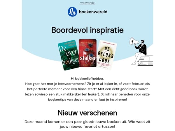 Nieuwe maand, nieuwe boeken 📚✨