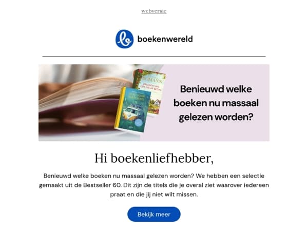 🏆️ De boeken waar iedereen over praat nu in de Bestseller 60